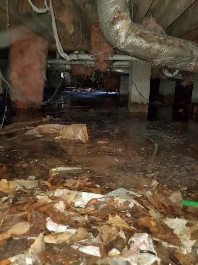 Crawl space flood assessment for Leak Detection & Repair in Warsaw